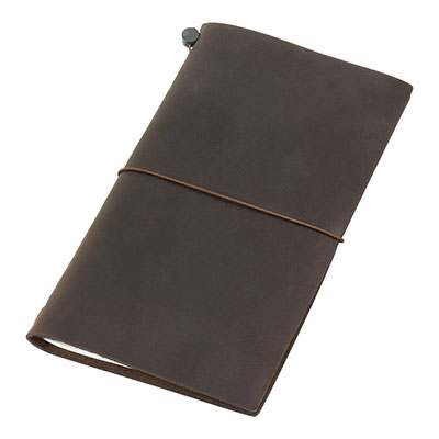 midori Traveler's Notebook Brown Leather