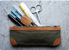 Canvas pencilcase-ROBERU